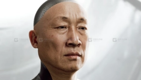 XYZ韩国男性人脸头部置换扫描贴图  texturingxyz_vface_073