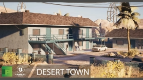 【UE】沙漠小镇  Desert Town