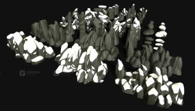 【UE4.26】Stylized Forest Rocks 风格化森林岩石