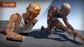 【UE】T型姿势僵尸2  T-Pose Zombie 2