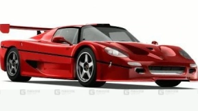 1996款法拉利F50 GT - Ferrari 1996 F50 GT 3D model-49