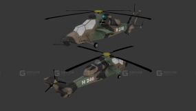 欧洲直升机公司EC665虎式直升机  Helicopter Eurocopter Ec665 Tigre