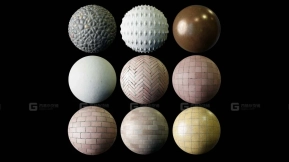 Julio Sillet 3D艺术 Blender材质合集  Julio Sillet 3D Art Blender Materials Collection