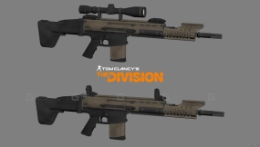 警用MK17 - Police MK17 3D model-8