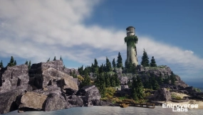 【UE】废弃灯塔岛——模块化环境资源包  Abandoned Lighthouse Island – Modular Environment Pack