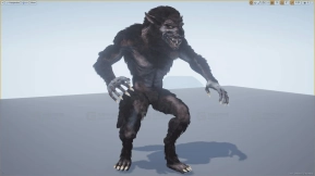 【UE】动画狼人  Animated Werewolf