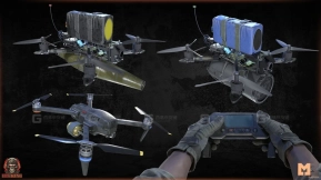【UE】军用无人机  Military Drones