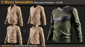 男士运动长袖卫衣