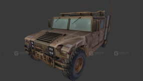 HMMWV v4 RE5 - HMMWV v4 RE5 3D model-19