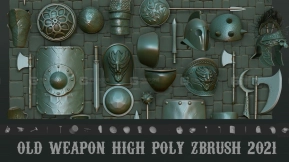 复古冷兵器盔甲斧头刀剑模型