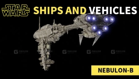 星球大战载具和飞船系列 Nebulon-B 尼布龙-B 护卫舰