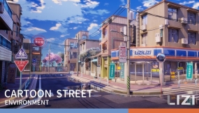 【UE】卡通街道  Cartoon Street