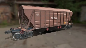 19-752型漏斗车 Car Hopper 19-752