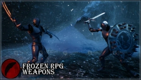 【UE】冰冻RPG武器 冰雪  Frozen RPG Weapons  Ice and Snow