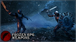 【UE】冰冻RPG武器 冰雪  Frozen RPG Weapons  Ice and Snow