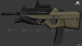 F2000突击步枪 F2000 3D model