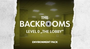 【UE4.27】后室 - 第0层 大厅  The Backrooms - Level 0 The Lobby