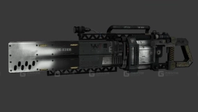 泰坦狙击步枪-23 - Titan sniper rifle 3D model-23