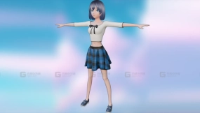 3D动画女孩-Anime Girl 3d