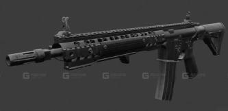 SR-16步枪-SR-16 3D model
