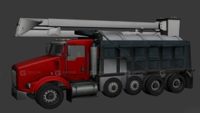 肯沃斯卡车 - Kenworth 3D model-187