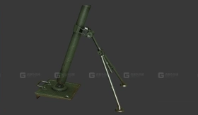 迫击炮 Mortar 3D model-12
