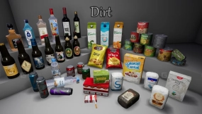 【UE】超市商品 - 食品与饮料 - 第一部分  Supermarket Product - Food and Drinks - Part 1