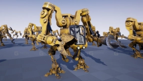 【UE】科幻采矿机甲  SCI FI  MINING MECH