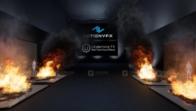 【UE】ActionVFX与Undertone FX公司联合出品：终极火焰特效包第一辑 Ultimate Fire Pack Vol 1. by ActionVFX and Undertone FX, Inc