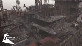 【UE】废弃海上平台——后末日时代海上环境资源包  Abandoned Sea Platform – Post-Apocalyptic Offshore Environment Pack