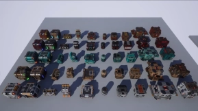 【UE】科幻风格箱子B  SciFi Boxes B