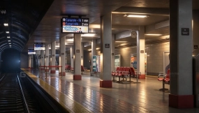 地铁站 Subway Metro Station