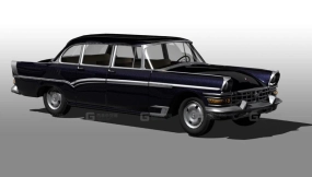 吉尔111 - ЗИЛ 111 3D model-129
