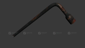 轮胎撬棍 3D模型-66 - Tire Iron 3D model-66