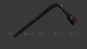 轮胎撬棍 3D模型-66 - Tire Iron 3D model-66