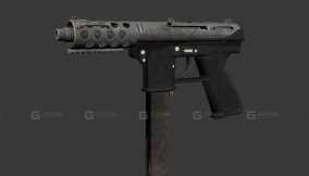 TEC 9 3D模型-90 - TEC 9 3D model-90