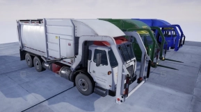 【UE】垃圾车  Garbage Truck