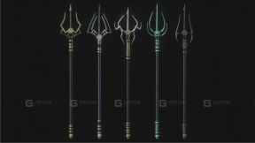 奇幻三叉戟套件 Fantasy trident pack