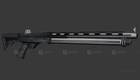 FN战术警用霰弹枪3D模型-43 - FN Tactical Police shotgun 3D model-43