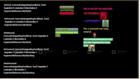 【UE】地平线UI插件（对话消息文本块和翻书组件） - Horizon UI Plugin (DialogueMsgTextBlock and Flipbook)