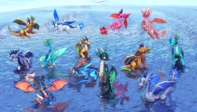 【UE】小龙海  Little Dragon Sea