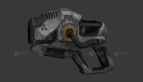 碎纸机武器 Shredder 3D model-23