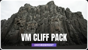 【UE5.6】Vampawn悬崖包——高品质PBR悬崖合集  Vampawn Cliff Pack – High-Quality PBR Cliff Collection