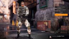 【UE】角色定制雇佣兵包 Character Customization Mercenary Soldiers Pack