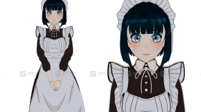 经典动漫女仆  Classic Anime Maid