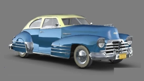 1947款雪佛兰Fleetmaster - 1947 chevrolet fleetmaster 3D model-195