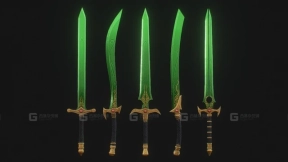自然之刃套件 Nature blade pack