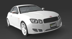 运动轿车 - Sport Sedan 3D model-63