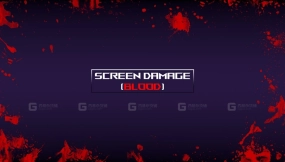 【UE5.4】屏幕损伤（血液）  Screen Damage (Blood)