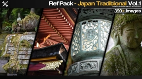 资源包 - 日本传统风格 第一辑  Ref Pack - Japan Traditional Vol.1